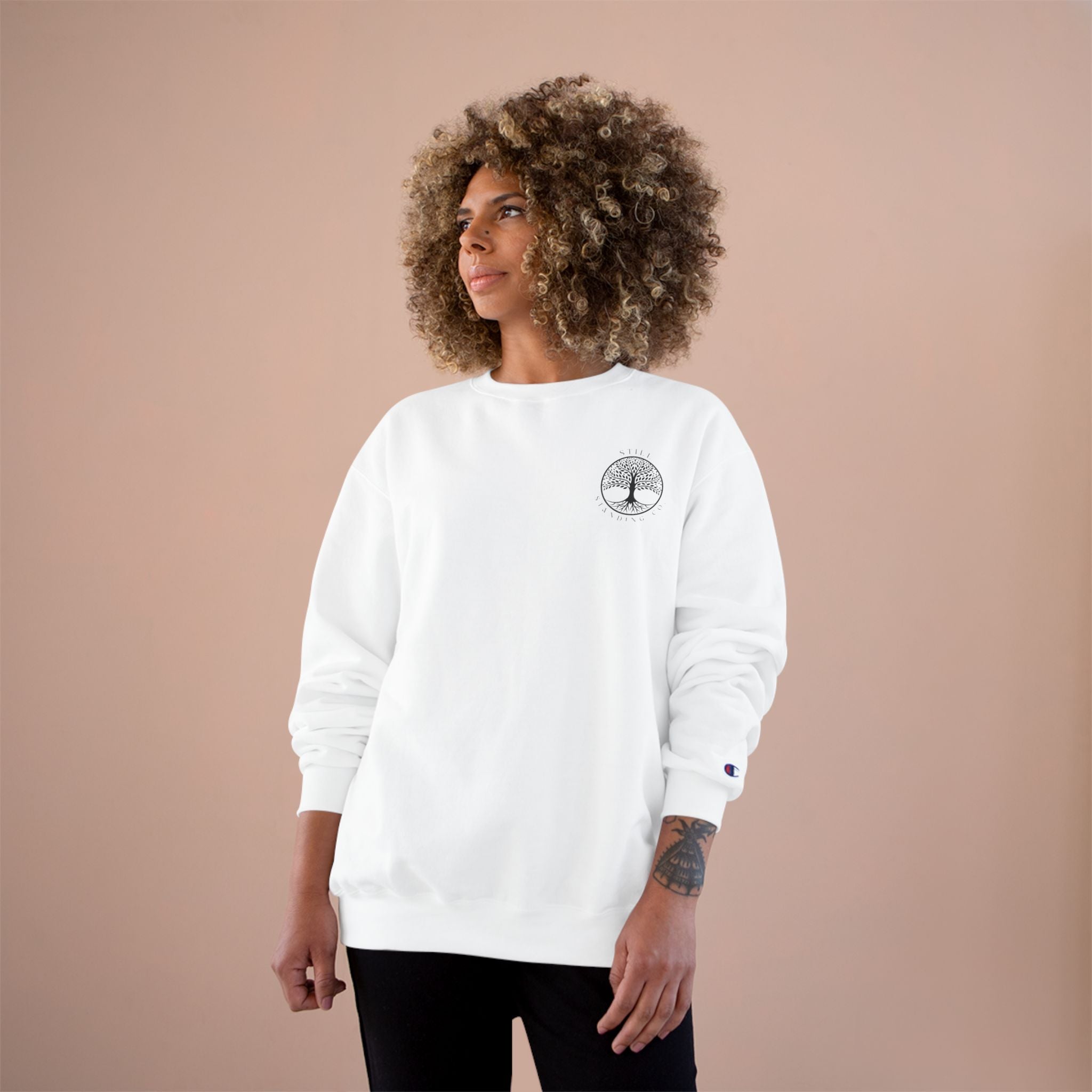 Rise. Recover. Reclaim. Champion Crewneck