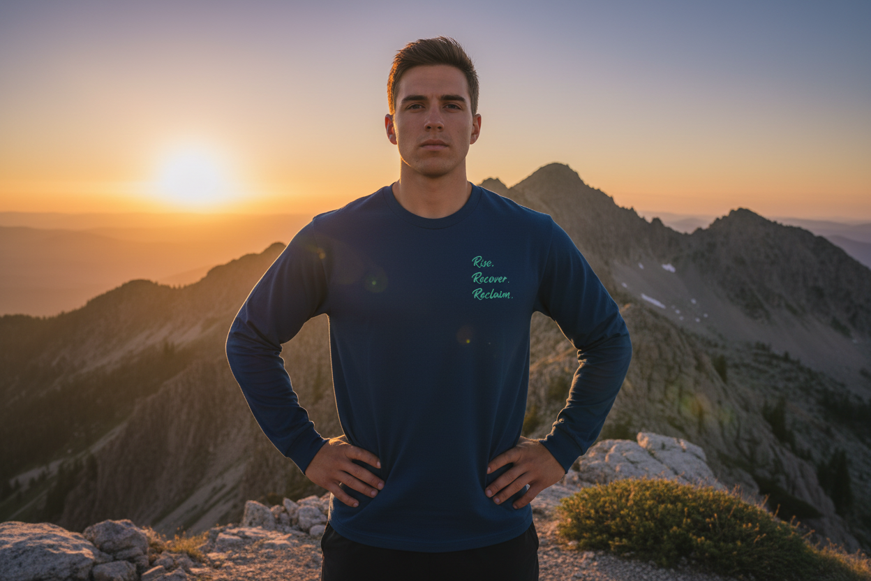 Navy Long Sleeve Tee