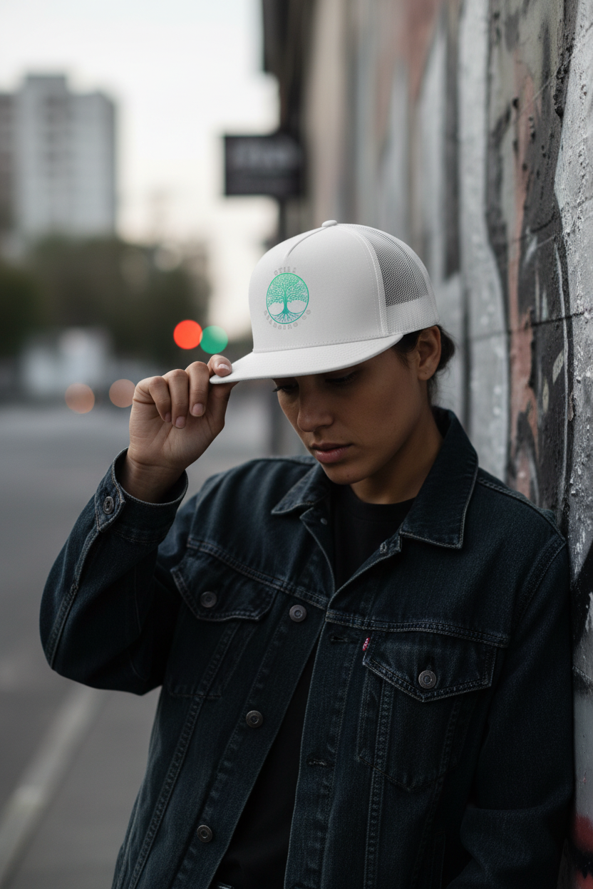 The Rooted Cap- Tree of Life Snapback